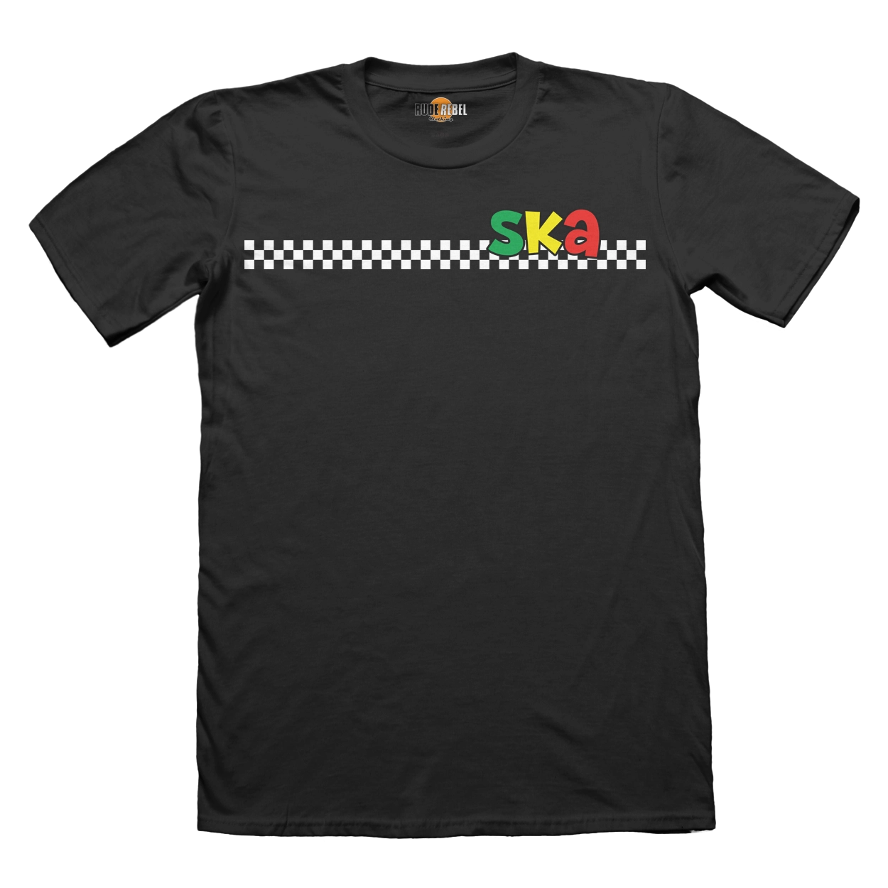 Ska with Checks colour - Black