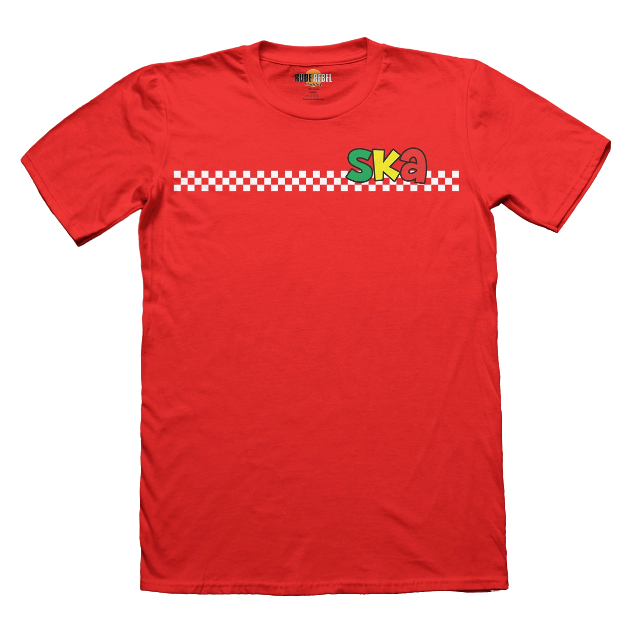 Ska with Checks colour - Red