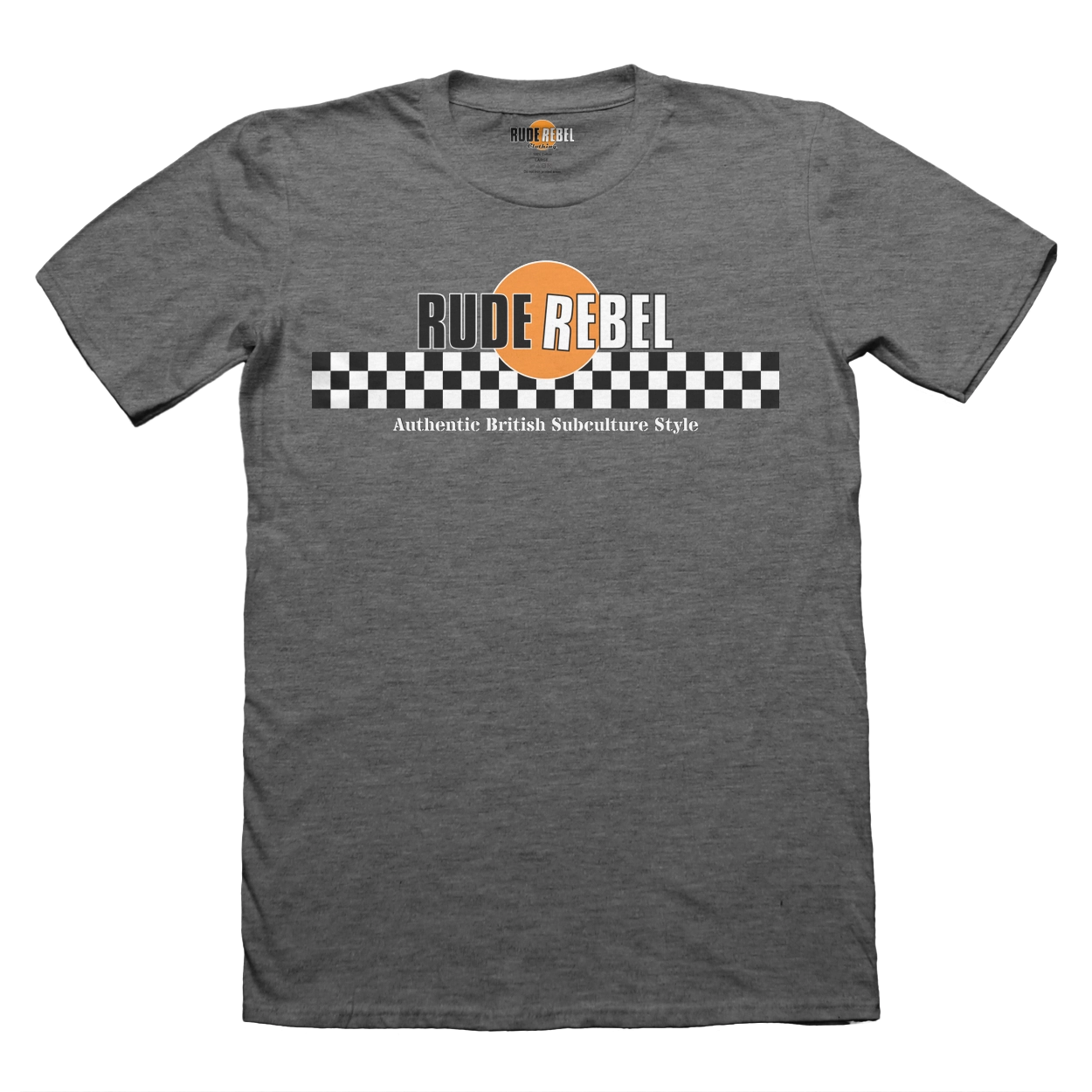 Rude Rebel Clothing T-Shirt - Grey