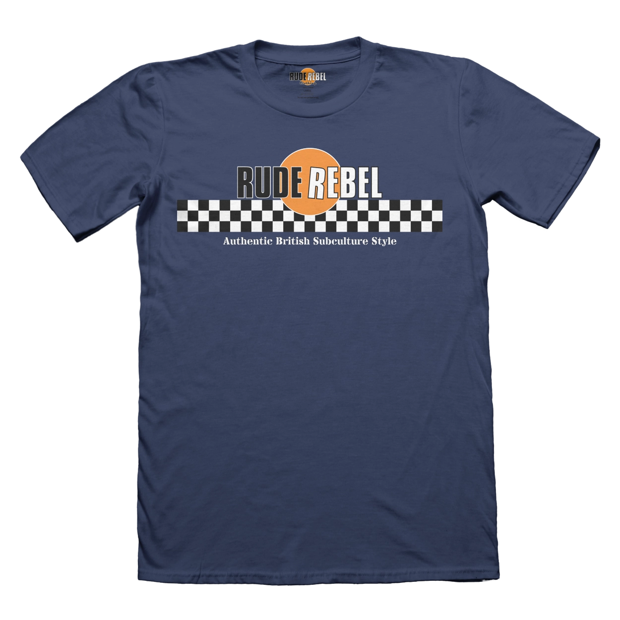 Rude Rebel Clothing T-Shirt - Navy