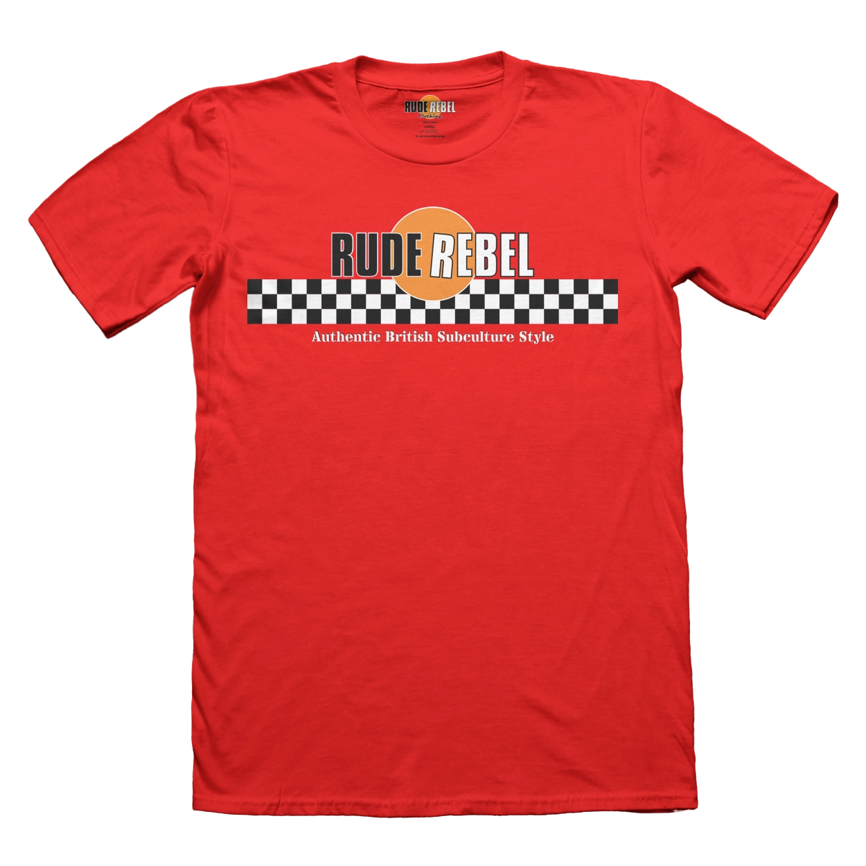 Rude Rebel Clothing T-Shirt - Red