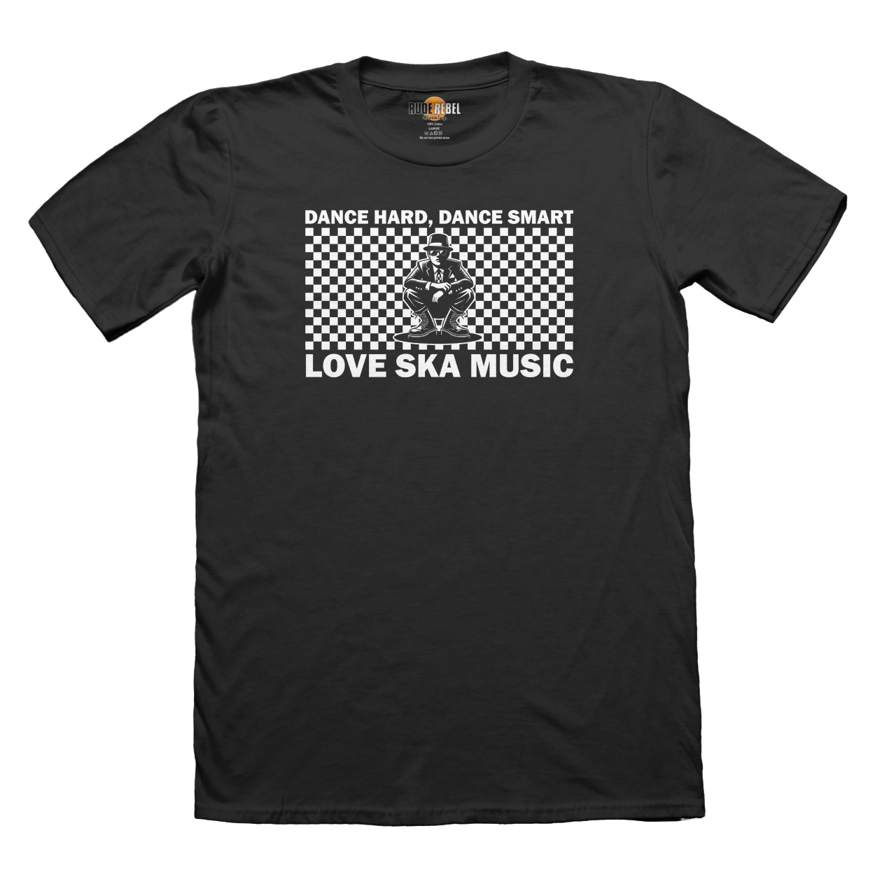 Love Ska Music - Checks - Black