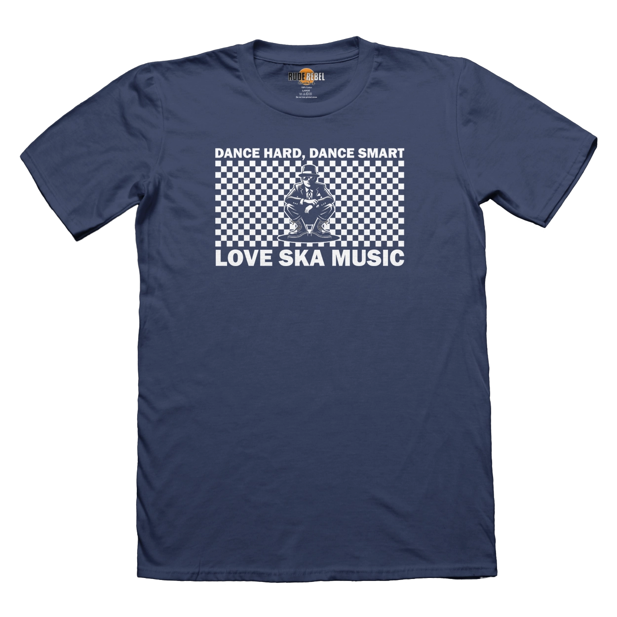 Love Ska Music - Checks - Navy