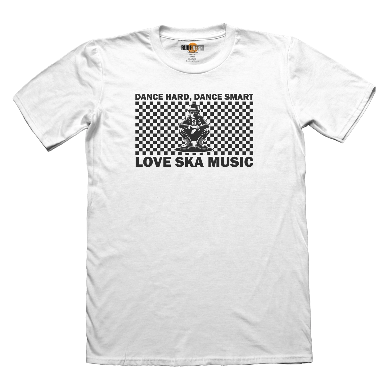Love Ska Music - Checks - White