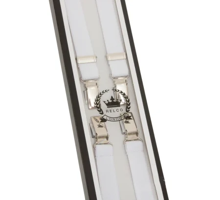 Relco Braces - White