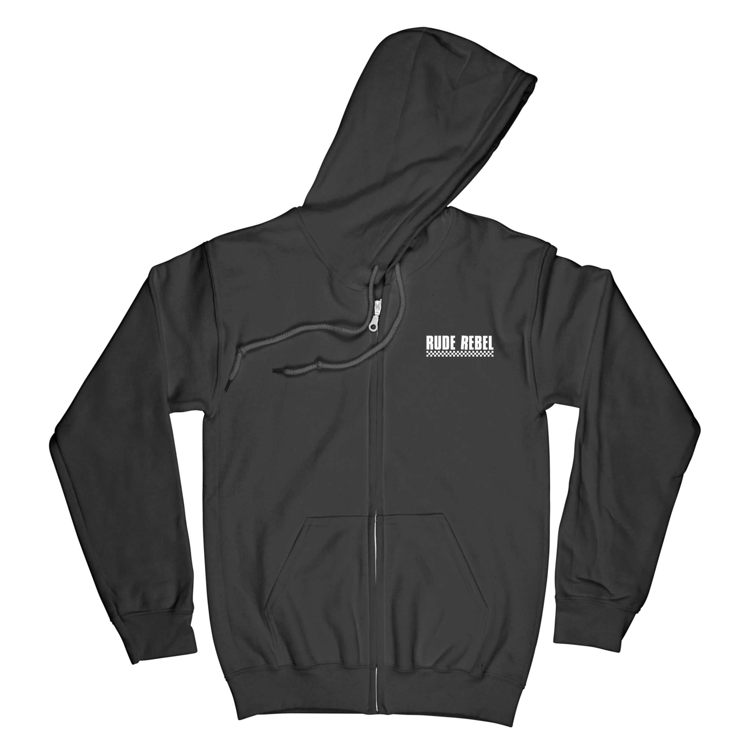 Rude Rebel Zipper Front