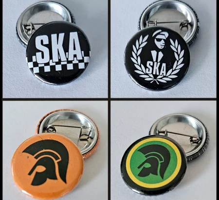 Ska Button Badge Pack