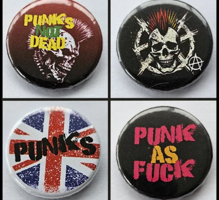 Punk Button Badges 2
