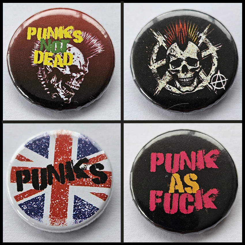 Punk Button Badges 2