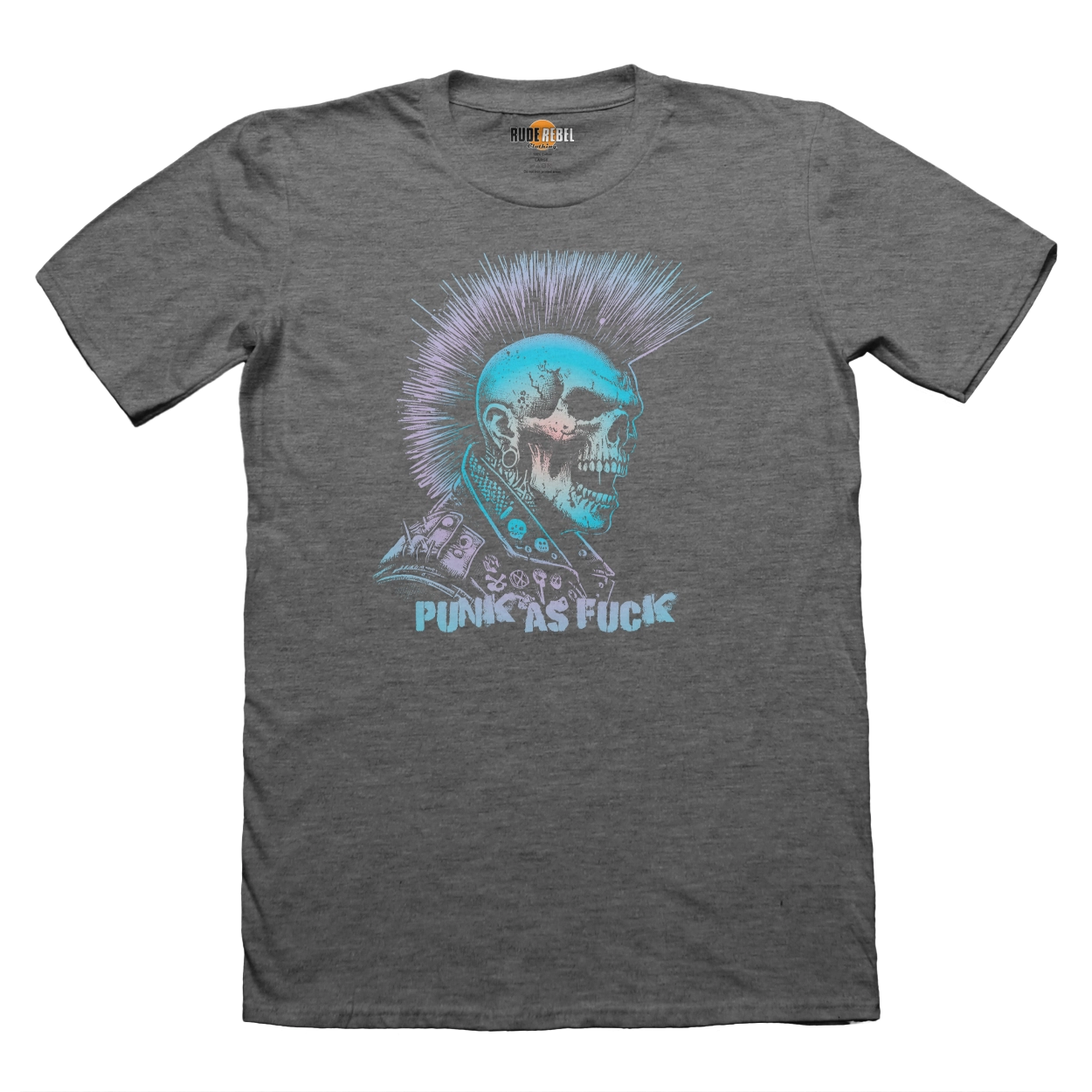 Punk as Fuck Blues - Male - Grey