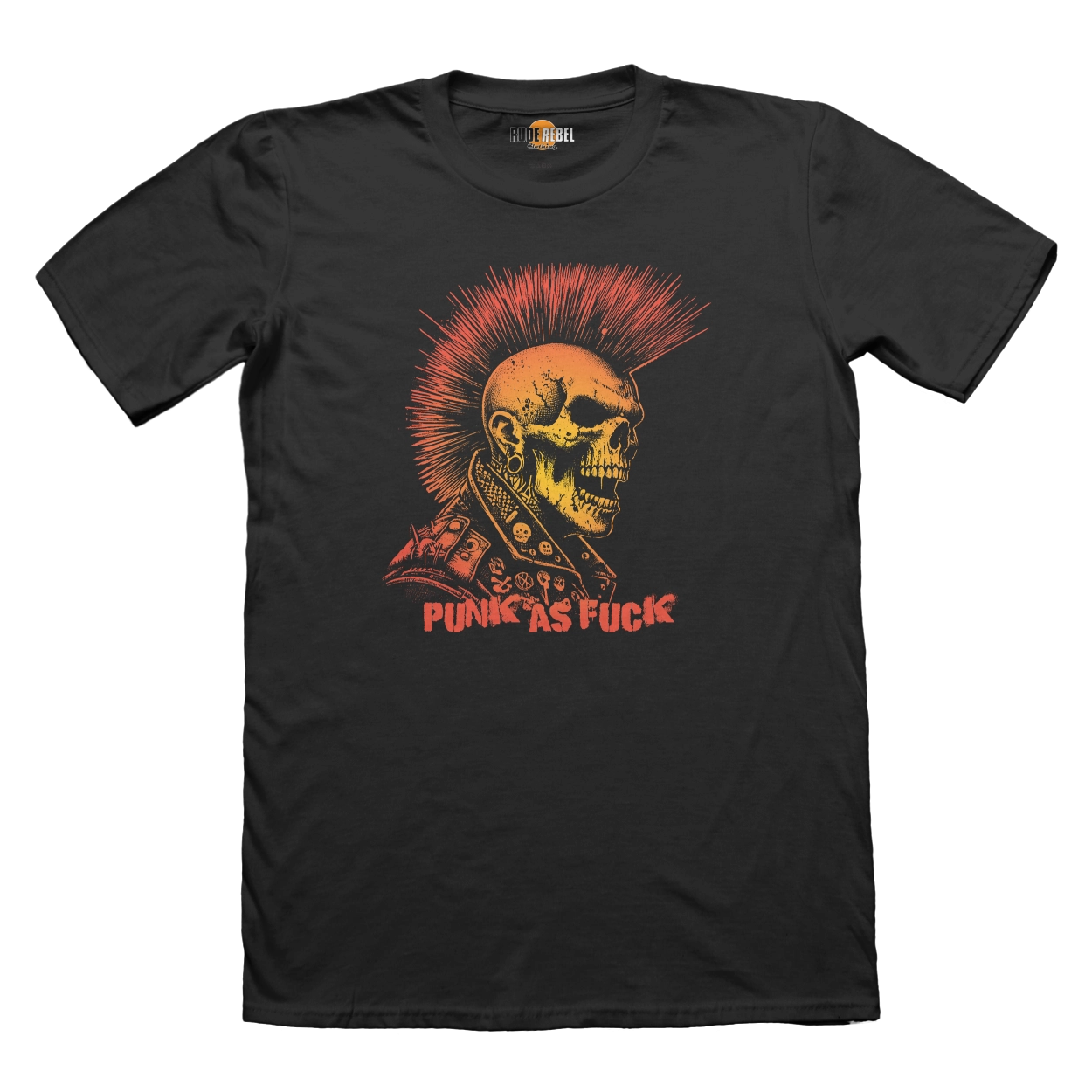 Punk as Fuck Reds - Male - Black