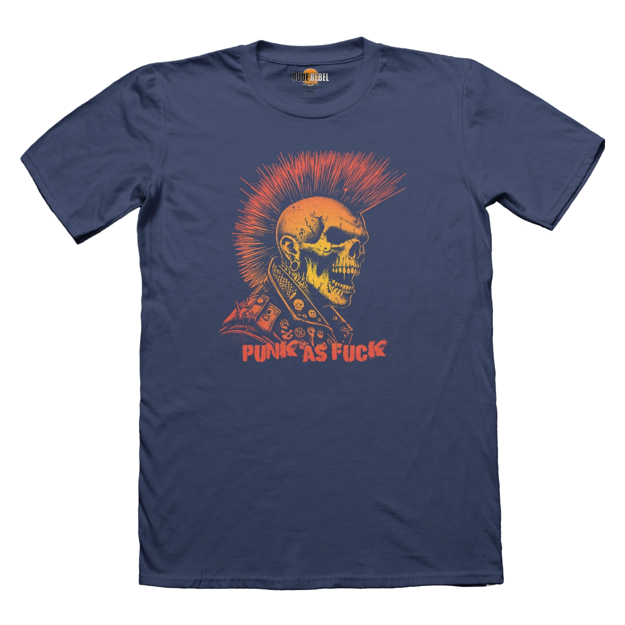 Punk as Fuck Reds - Male - Navy