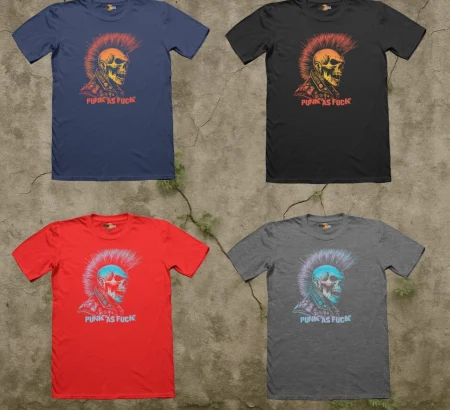 Punk as Fuck T-Shirt - All