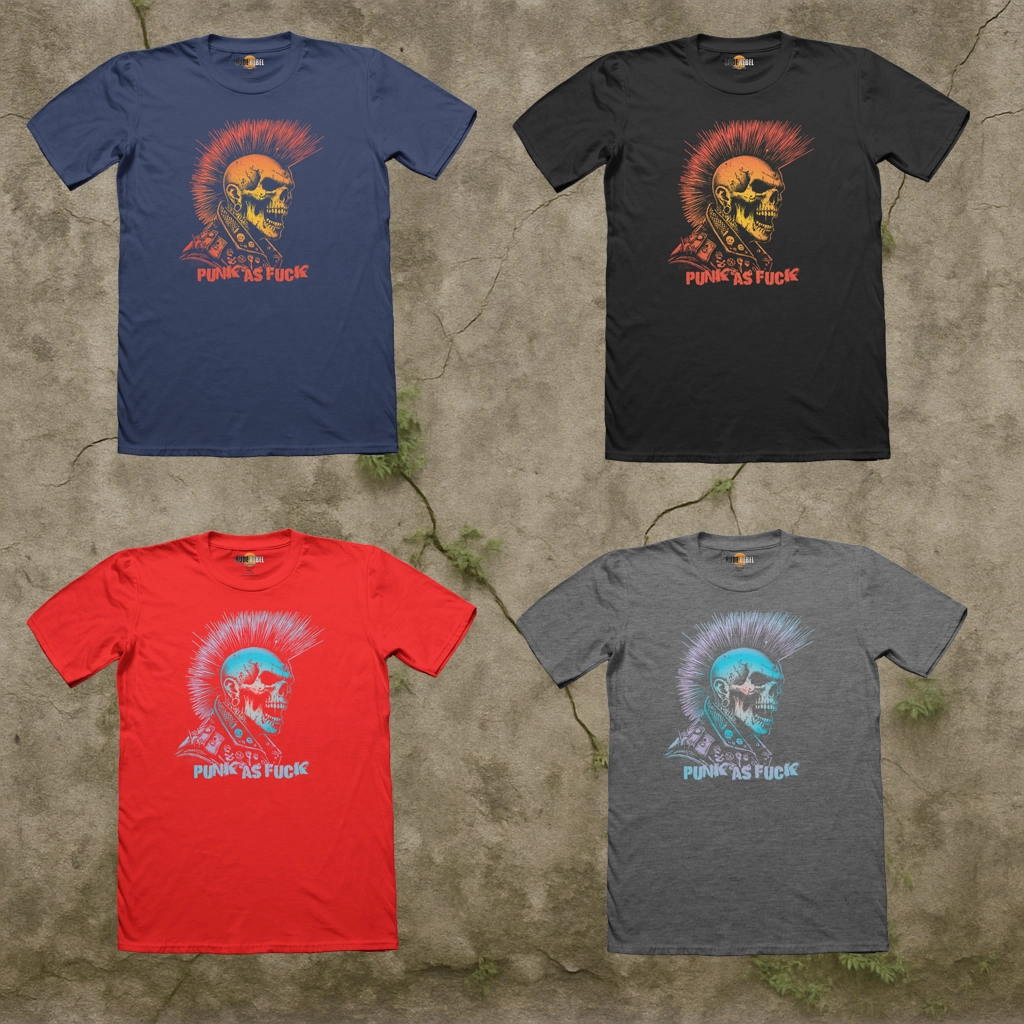 Punk as Fuck T-Shirt - All