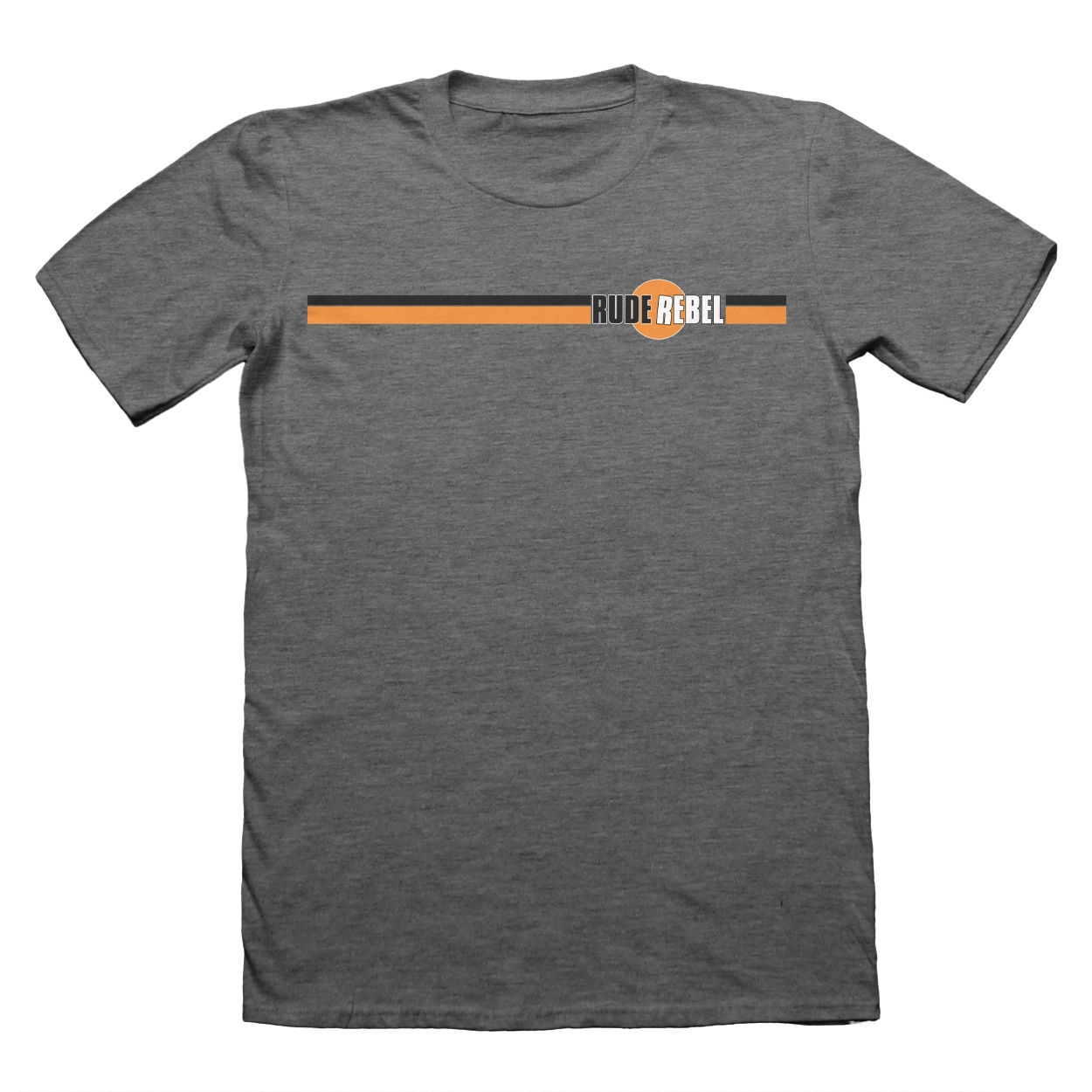 Rude Rebel Stripe Men - Grey