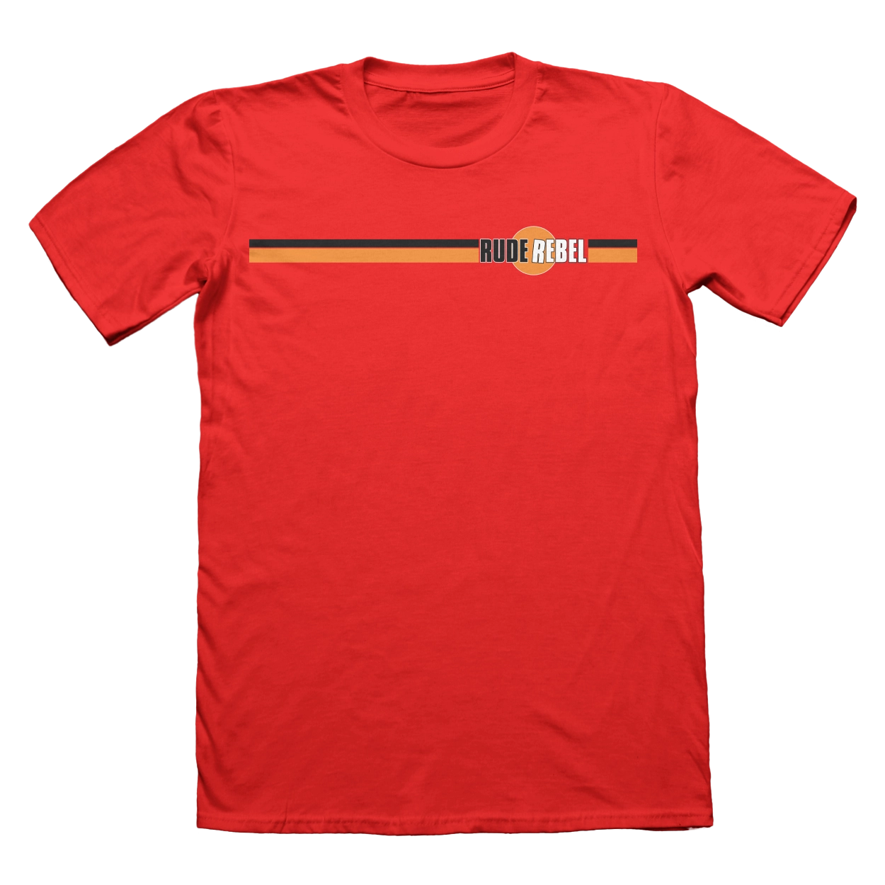 Rude Rebel Stripe Men - Red