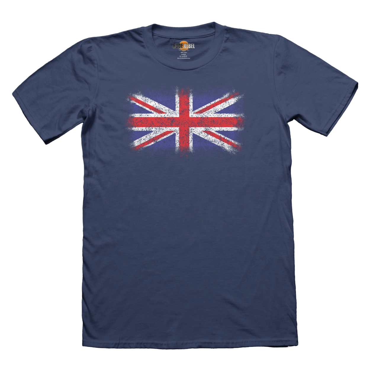 Union Flag Splatter Men - Navy
