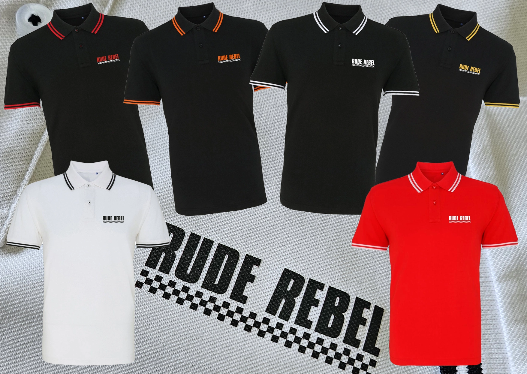 Rude Rebel Polo Shirt - All