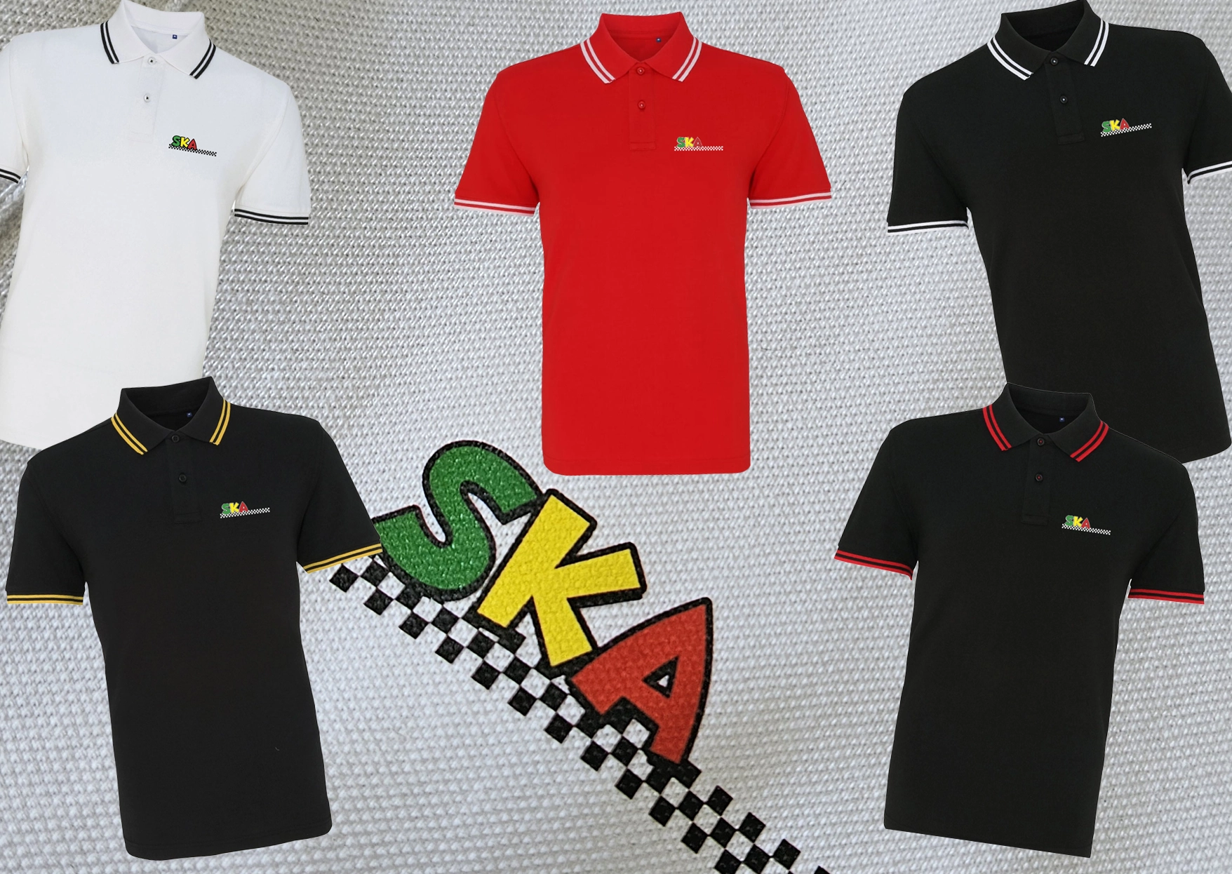 Ska Colour Polo Shirt All