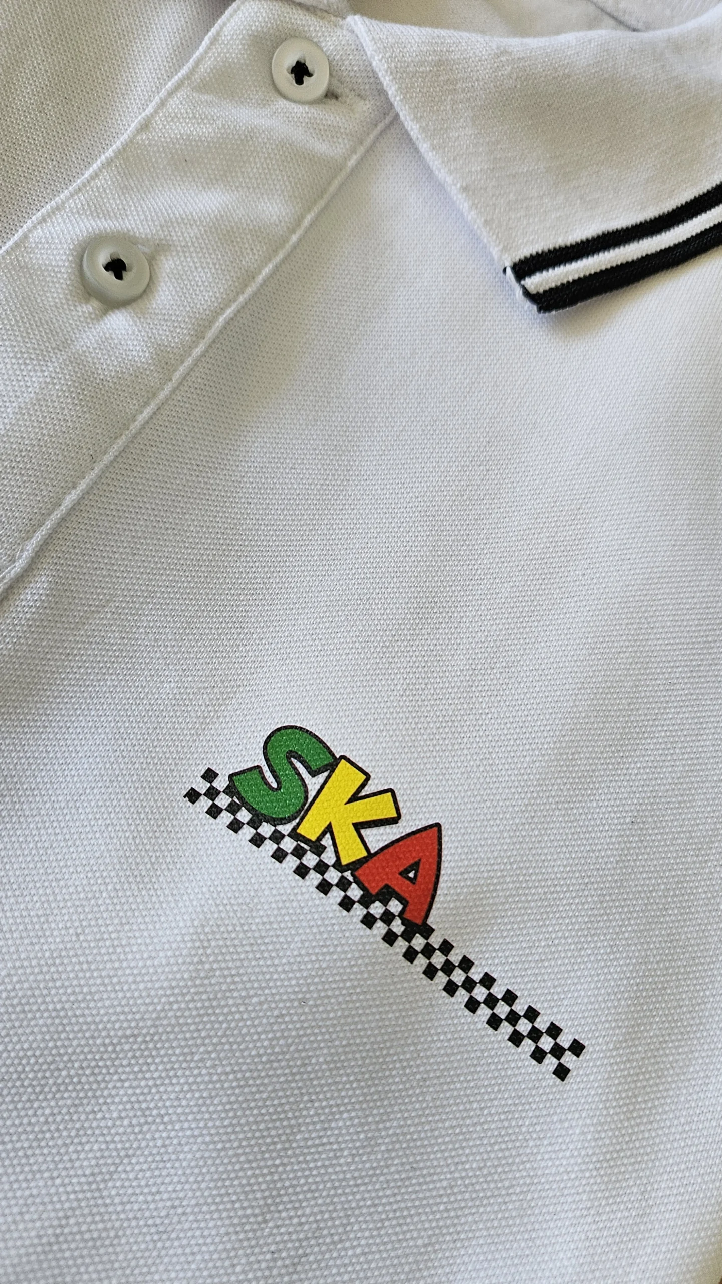 Ska Polo Shirt Colour Detail