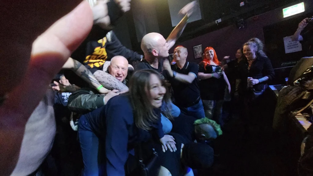 Lisa in the Mosh Pit