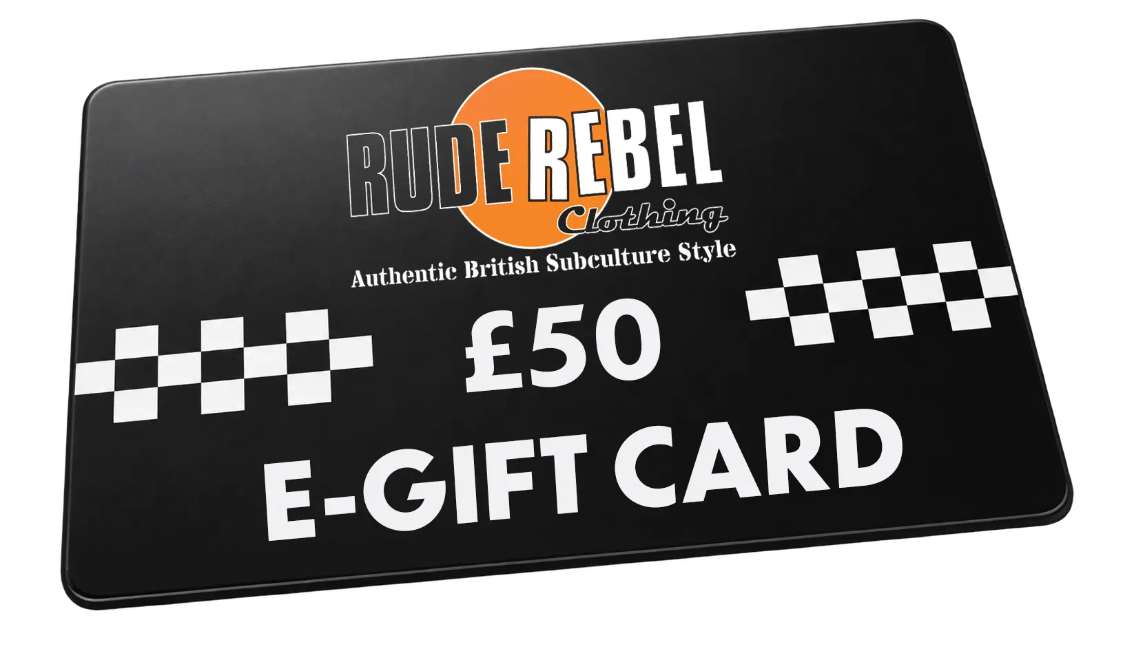 Rude Rebel Clothing e-gift card £50