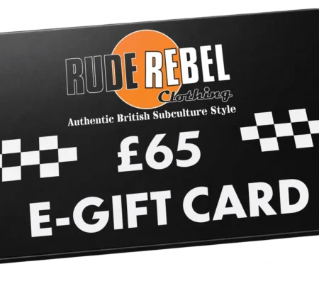 Rude Rebel Clothing e-gift card £65